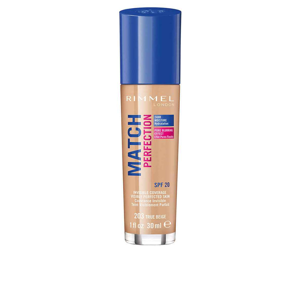 Rimmel London Match Perfection – Foundation 203 Unisex, 30 ml