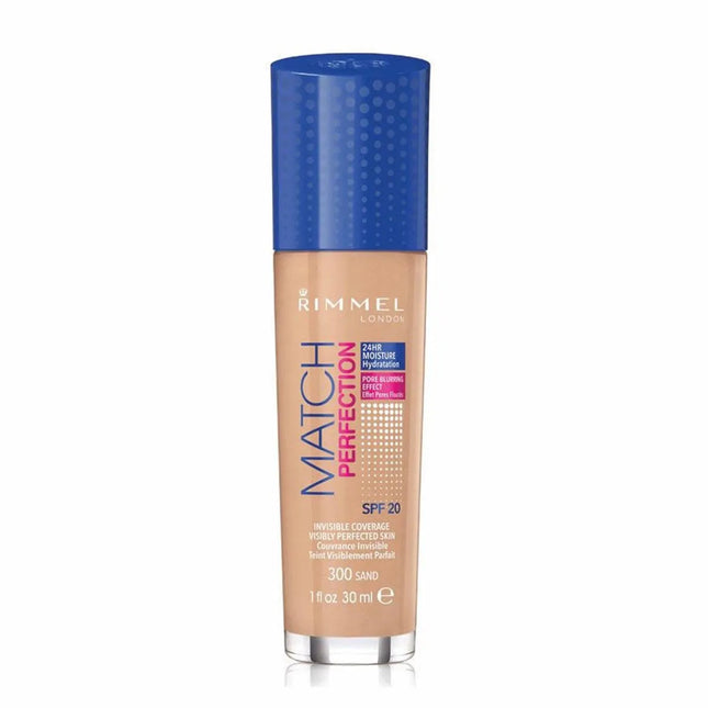 Rimmel London Match Perfection Spf20 300 Sand Unisex