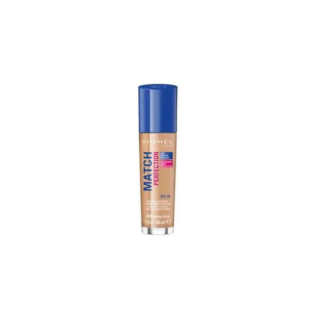 Rimmel London Rimmel Match Perfection – Foundation Spf20 400 Natural Beige Unisex