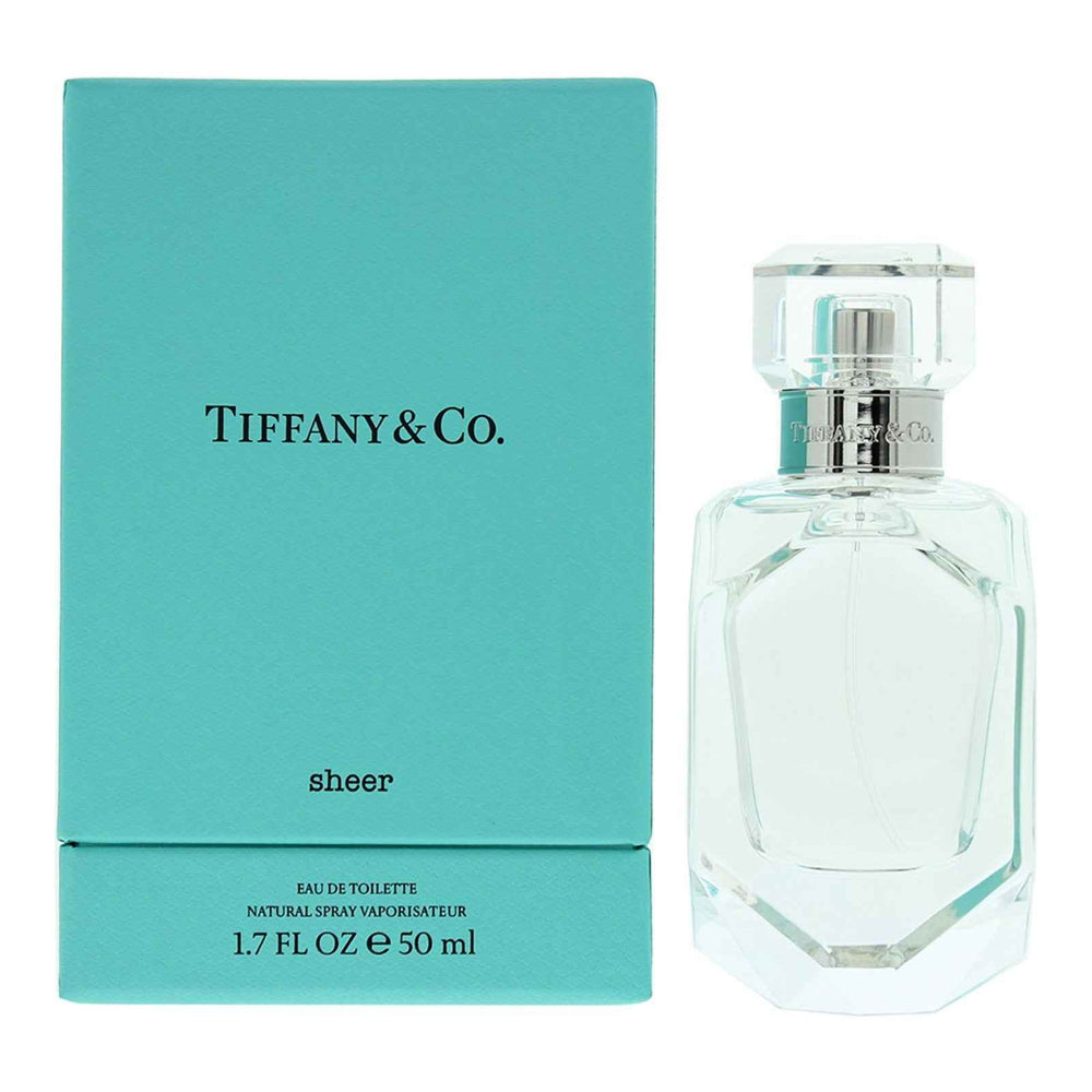 Tiffany & Co Sheer Tiffany – Eau de Toilette for Women, 50 ml