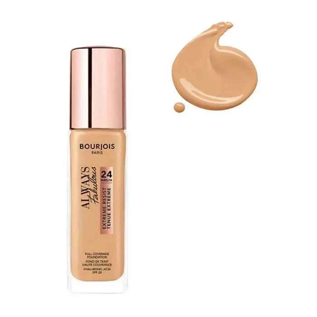 Bourjois Always Fabulous – Foundation 24H Spf20 125 Ivory Unisex, 30 ml