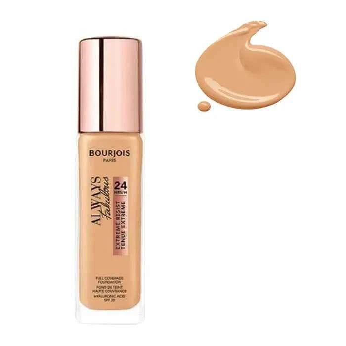 Bourjois Always Fabulous – Foundation 24H Spf20 210 Vanilla Unisex, 30 ml