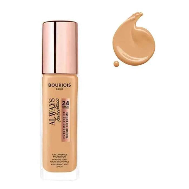 Bourjois Always Fabulous – Foundation 24H Spf20 310 Beige Unisex, 30 ml