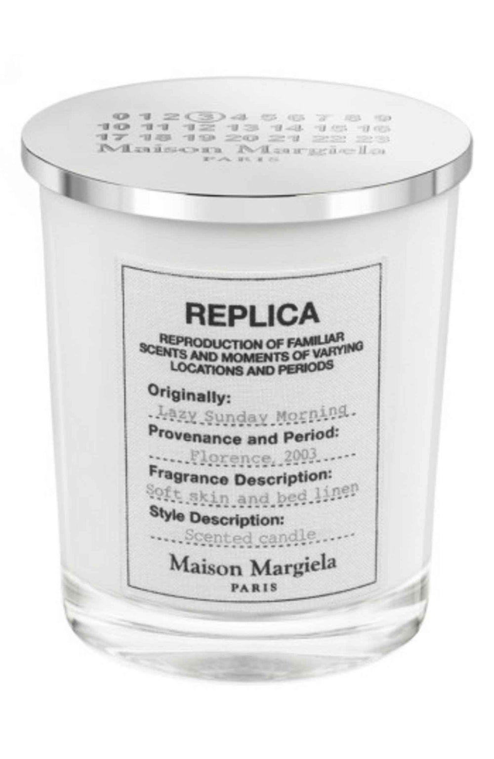 Maison Margiela Lazy Sunday Morning Floral – Scented Candle Unisex, 165 g