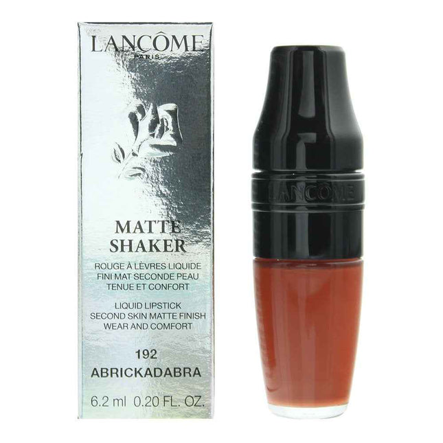 Lancome Matte Shaker – Liquid Lipstick for Women, 192 Abrickadabra, 6.2 ml