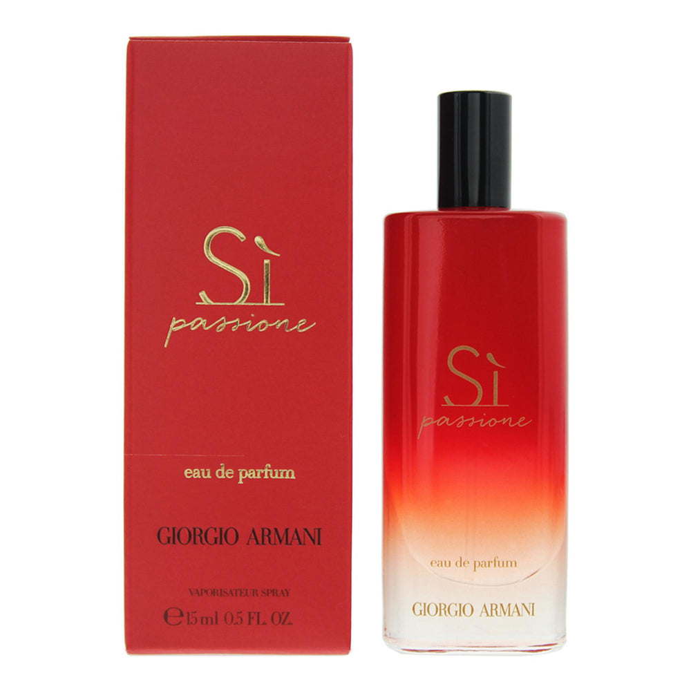Giorgio Armani Si Passione – Eau de Parfum for Women, 15 ml Miniature