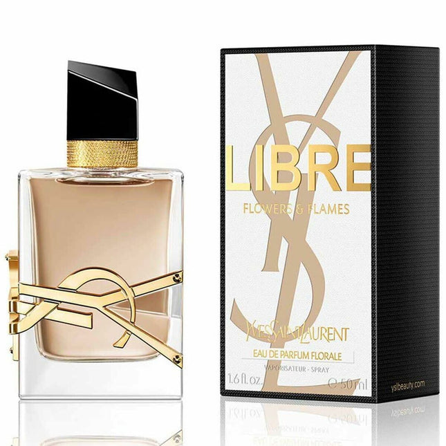Yves Saint Laurent Libre Flowers & Flames – Eau de Parfum for Women, 50 ml