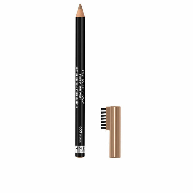 Rimmel London Brow This Way Professional Pencil 003-Blonde Unisex