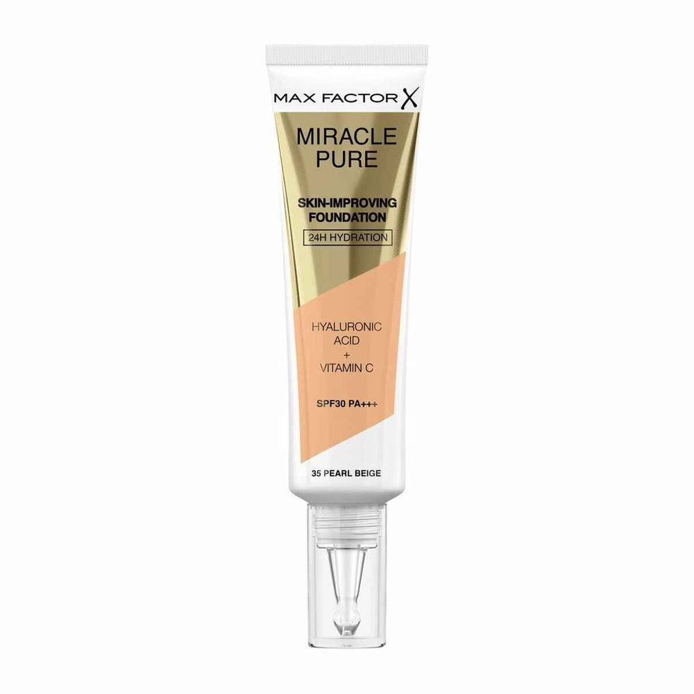 MAX Factor Miracle Pure – Foundation Spf30 35-Pearl Beige Unisex