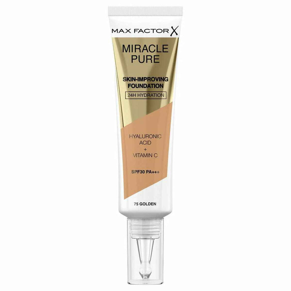 MAX Factor Miracle Pure – Foundation Spf30 75-Golden Unisex