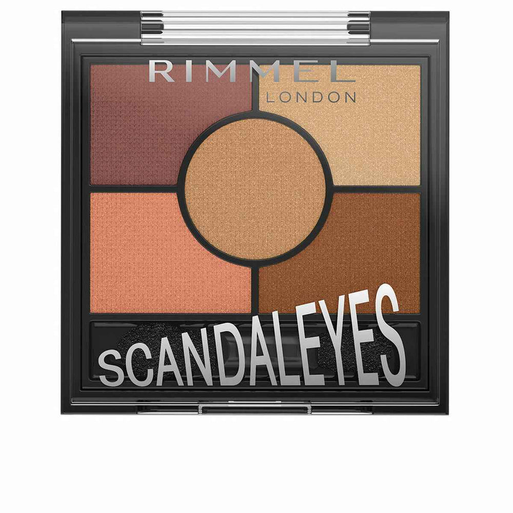 Rimmel London Scandaleyes Paleta De Sombras 005-Sunset Bronze, 3,80 g