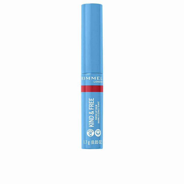 Rimmel London Kind y Free Tinted Lip Balm 005-Turbo Red Unisex, 1,7 g