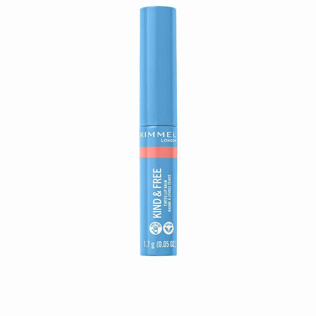 Rimmel London Kind y Free Tinted Lip Balm 004-Hibiscus Blaze Unisex, 1,7 g