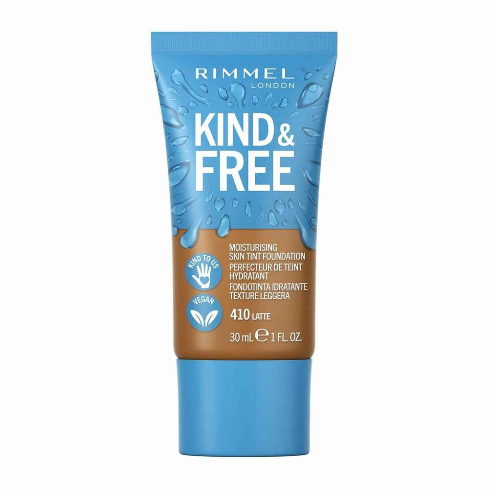 Rimmel London Kind y Free Skin Tint – Foundation 410-Latte Unisex
