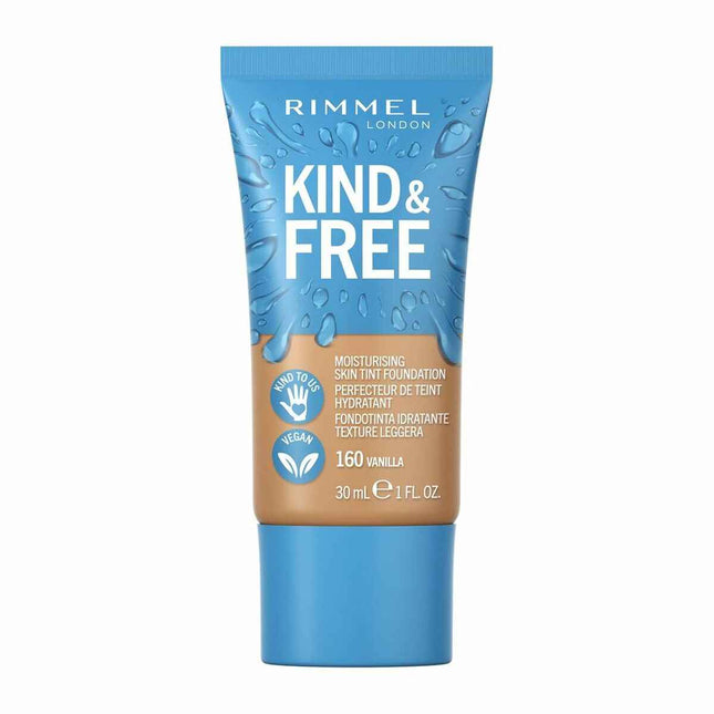 Rimmel London Kind y Free Skin Tint – Foundation 160-Vanilla Unisex