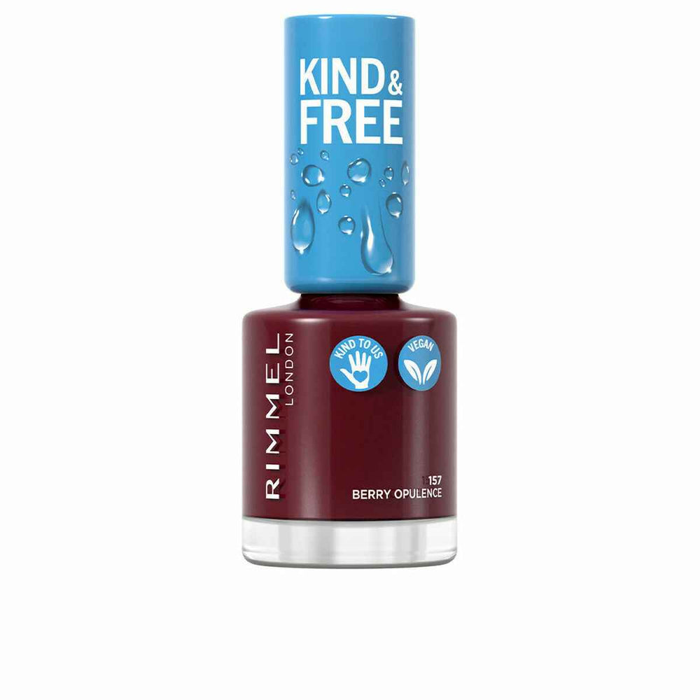 Rimmel London Kind y Free Nail Polish 157-Berry Opulence Unisex