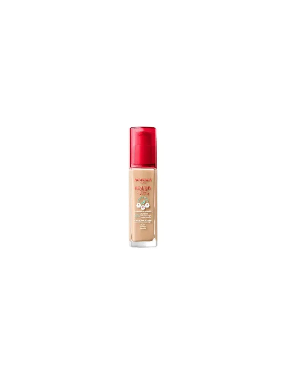 Bourjois Healthy Mix Radiant – Foundation 52-Vanilla Unisex, 30 ml