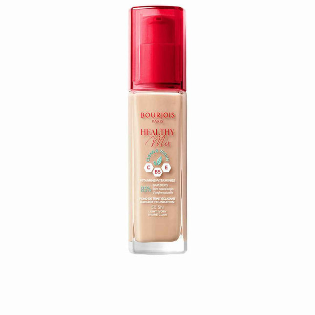 Bourjois Healthy Mix Base De Maquillaje 50,5n-Light Ivory Unisex, 30 ml