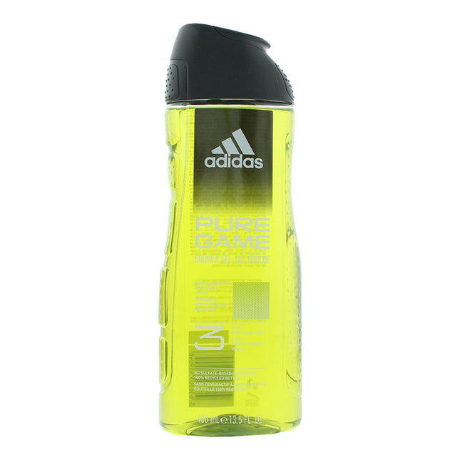 Adidas Pure Game – Shower Gel for Men, For All Skin Types, 400 ml