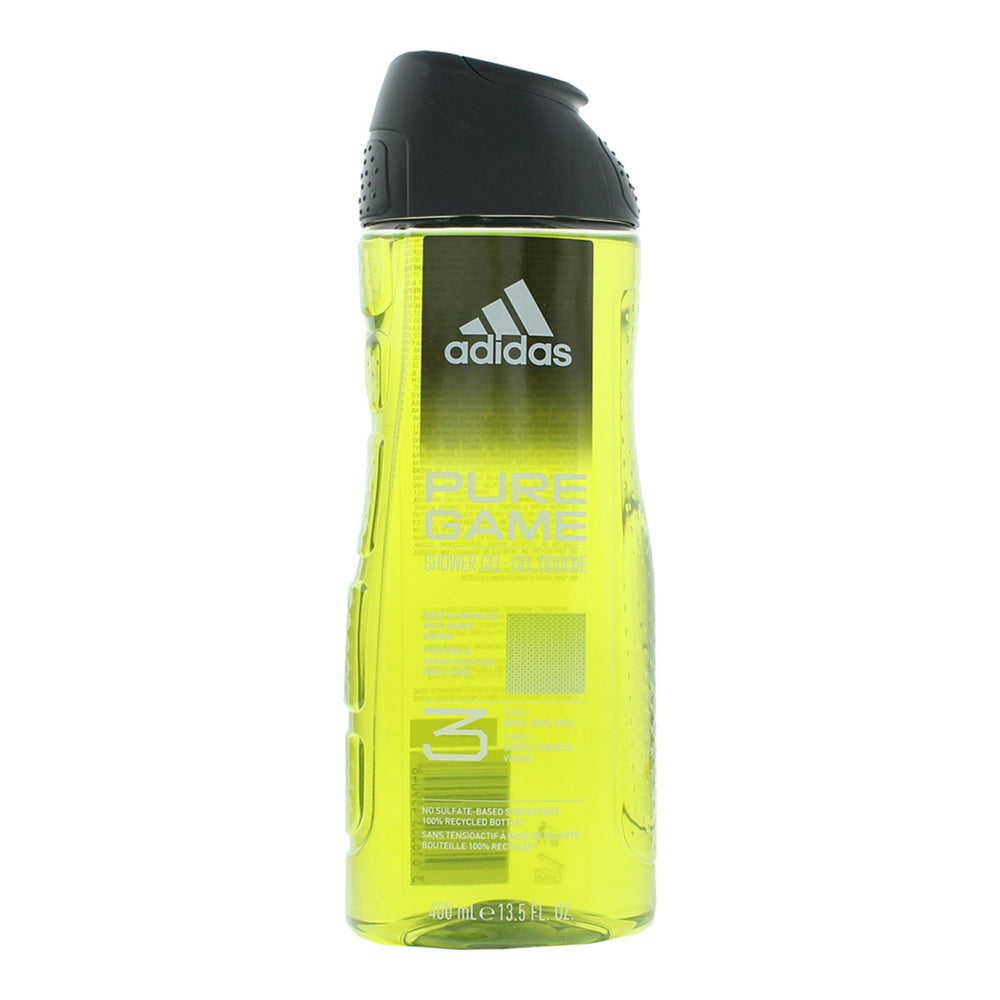 Adidas Pure Game – Shower Gel for Men, For All Skin Types, 400 ml