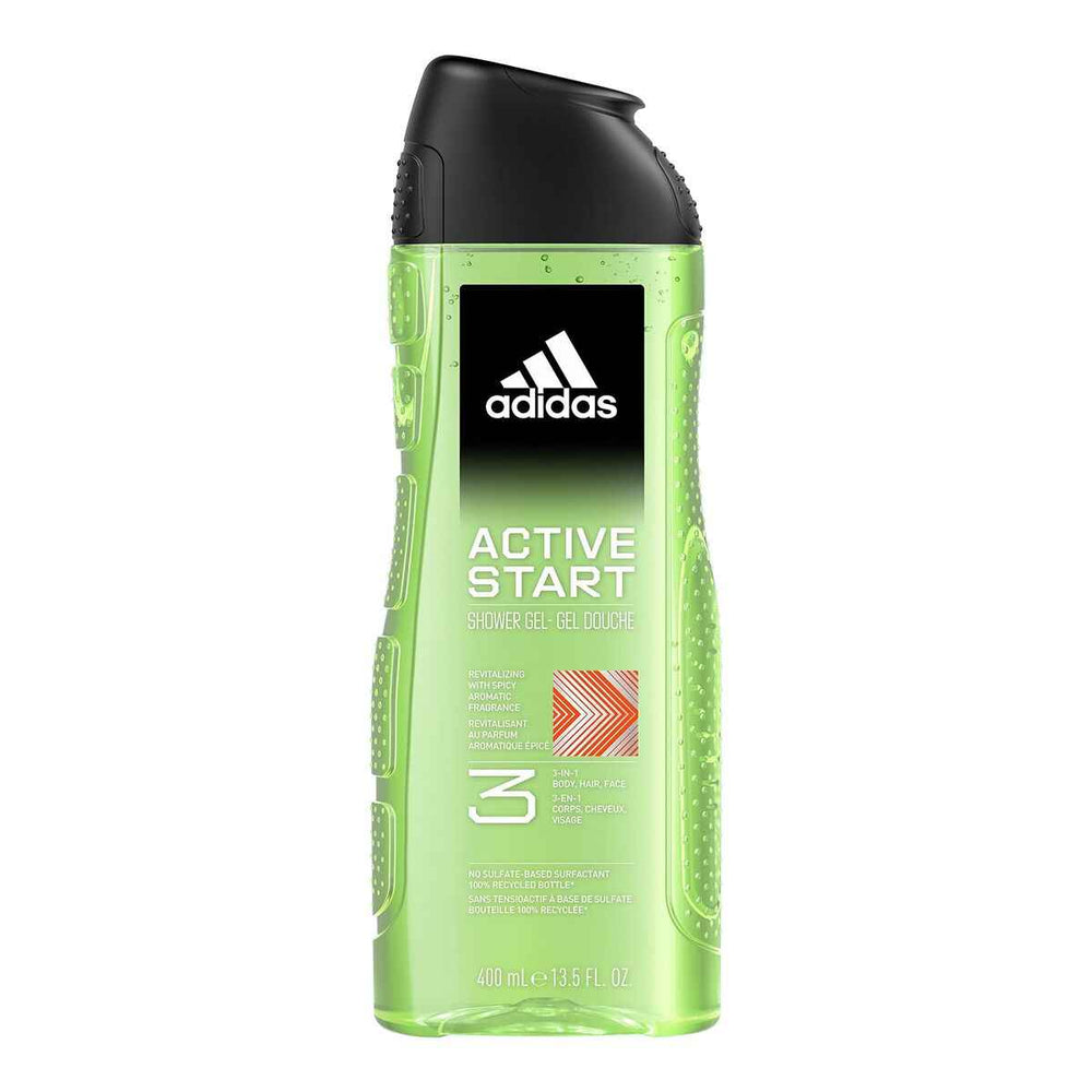 Gel Adidas Active Start Unisex, 400 ml