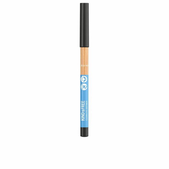 Rimmel London Kind y Free Clean Eye Definer 001-Pitch Unisex, 1,1 g