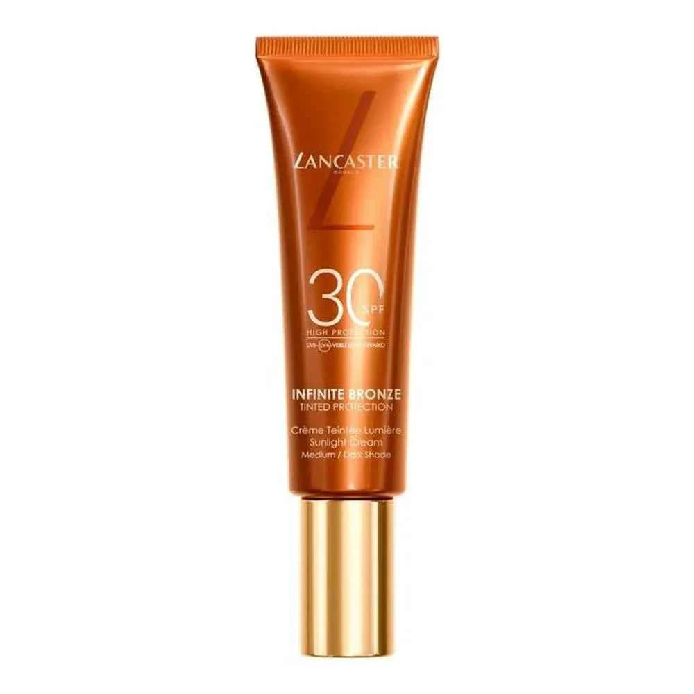 Lancaster Infinite Bronze Crema Solar Con Color Spf30 Medium Unisex, 50 ml