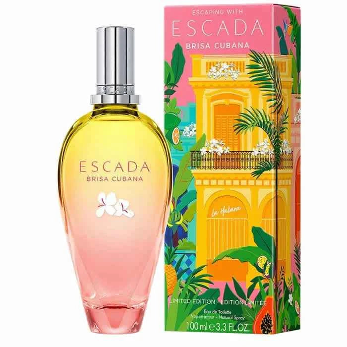 Escada Brisa Cubana – Eau de Toilette for Women Spray, 50 ml