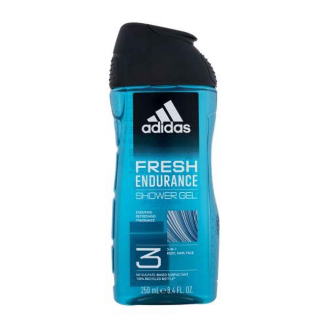 Adidas Fresh Endurance Cleanses – Shower Gel for Men, For Body, Face & Hair, All Skin Types, 250 ml