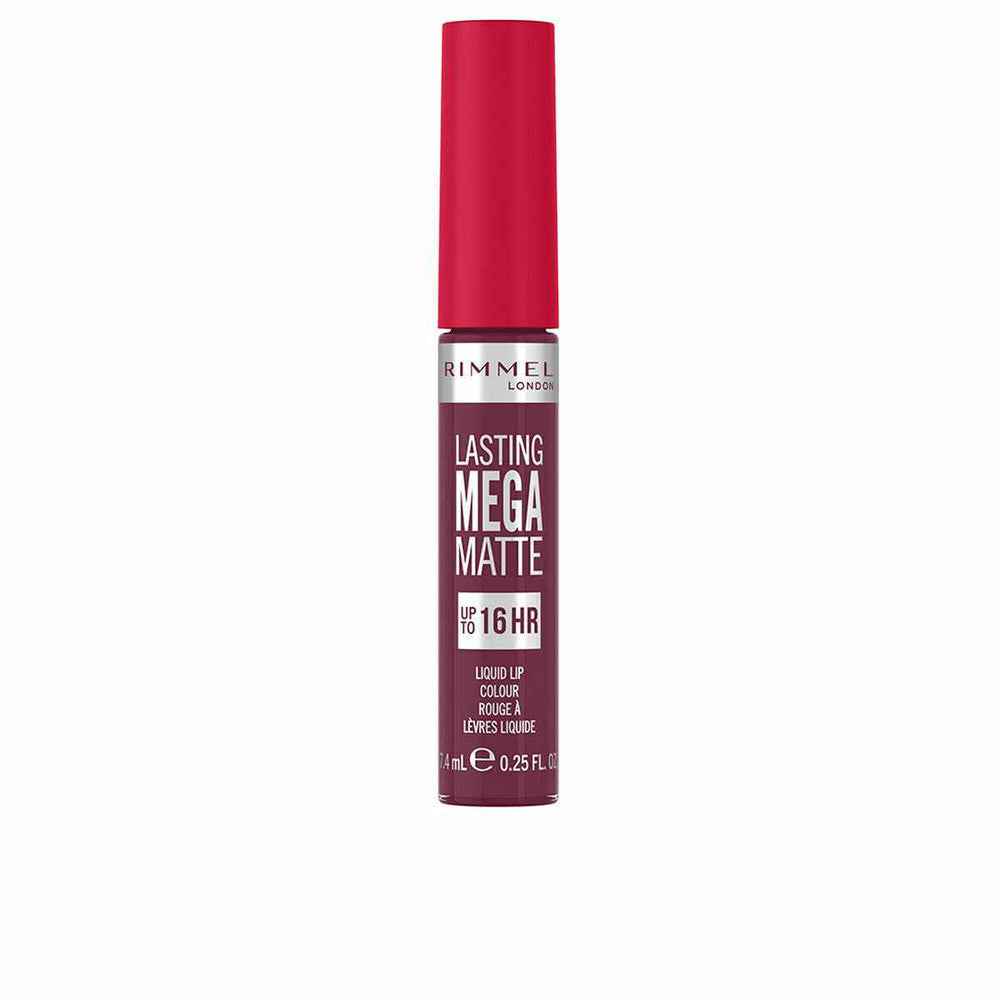 Rimmel London Lasting Mega Matte Liquid Lip Colour 940-Rock Me Purple Unisex, 7,4 ml