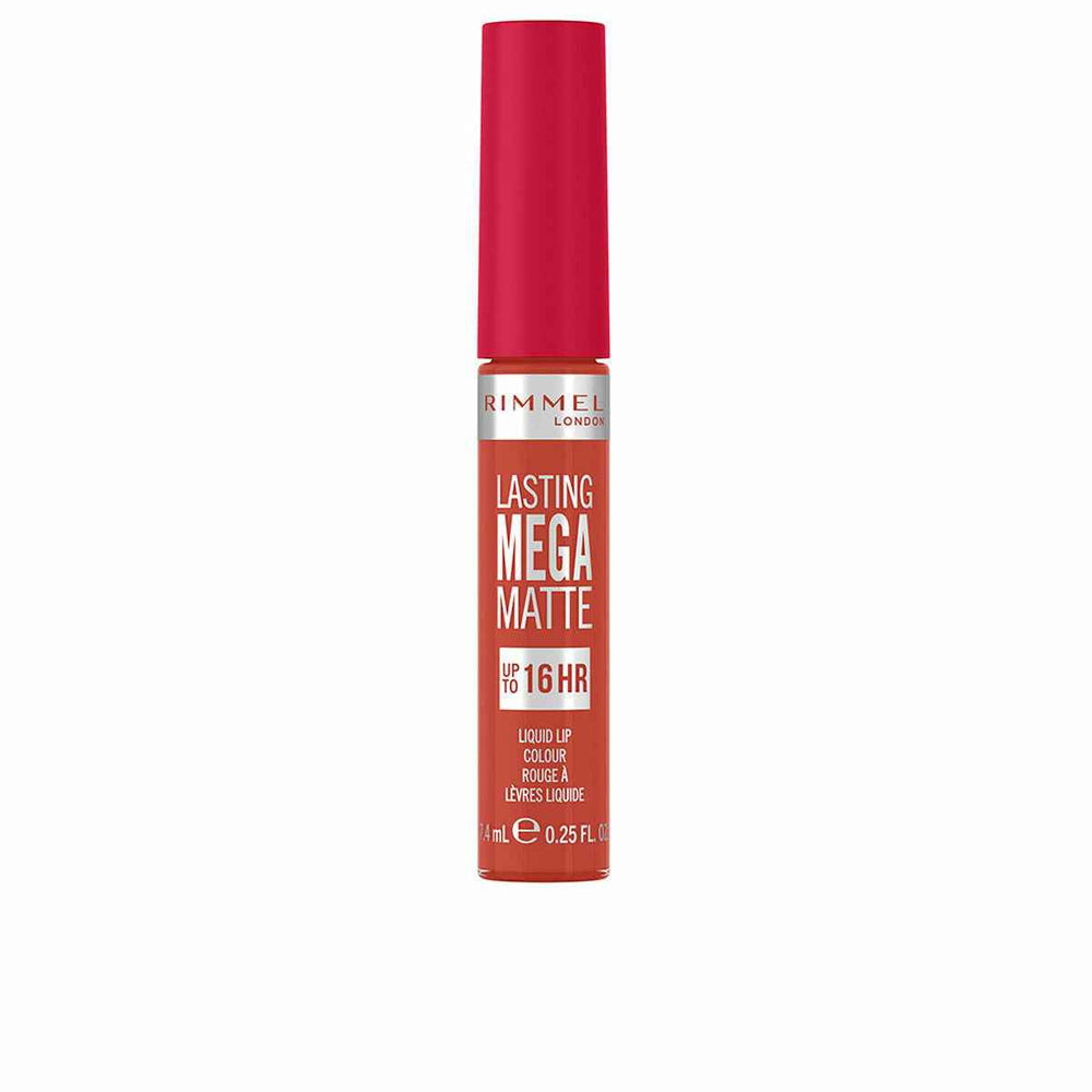 Rimmel London Lasting Mega Matte Liquid Lip Colour 920-Scarlet Flames Unisex, 7,4 ml