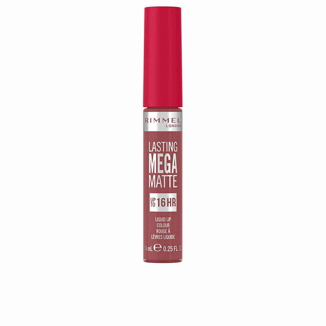 Rimmel London Lasting Mega Matte Liquid Lip Colour 210-Rose y Shine Unisex, 7,4 ml