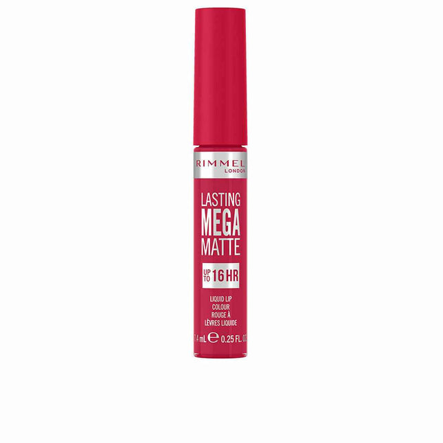 Rimmel London Lasting Mega Matte Liquid Lip Colour 910-Fuchsia Flush Unisex, 7,4 ml