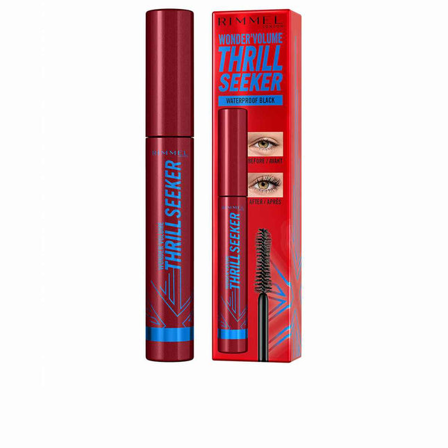 Rimmel London Wonder 'volume Thrill Seeker – Mascara Waterproof Black Unisex, 8 ml