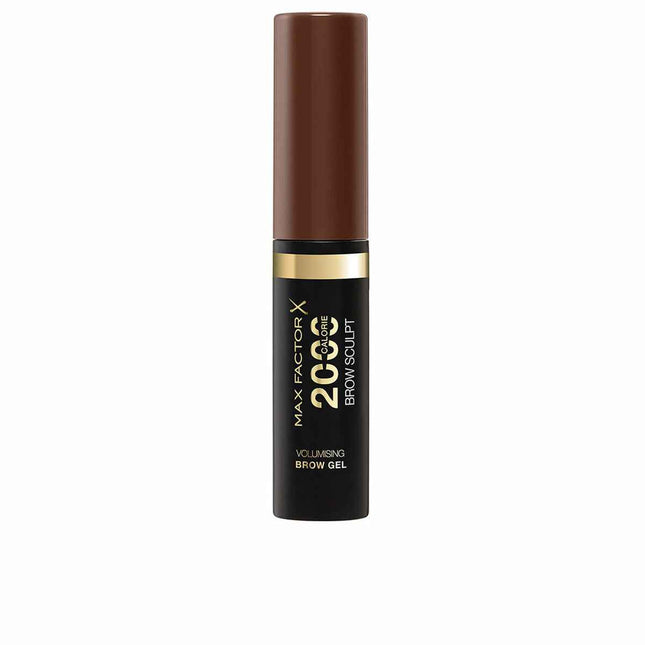 MAX Factor 2000 Calorie Volumising Brow – Gel 004-Black Brown Unisex, 4,5 ml