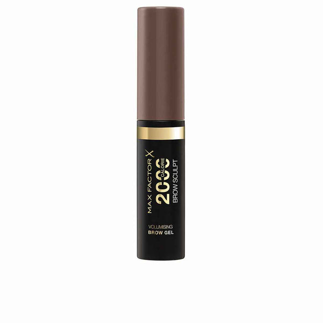 MAX Factor 2000 Calorie Volumising Brow – Gel 001-Soft Brown Unisex, 4,5 ml