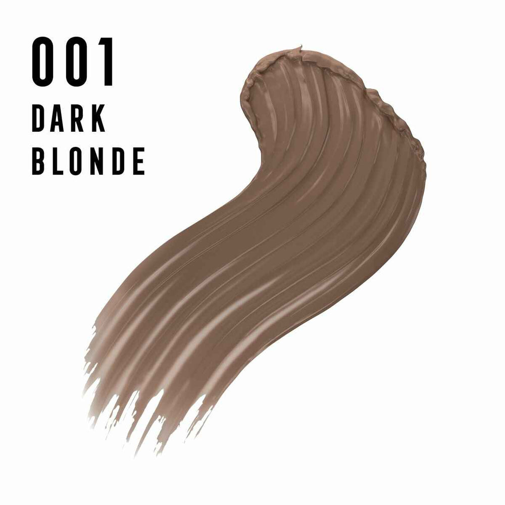 MAX Factor 2000 Calorie Volumising Brow – Gel 001-Dark Blonde Unisex, 4,5 ml
