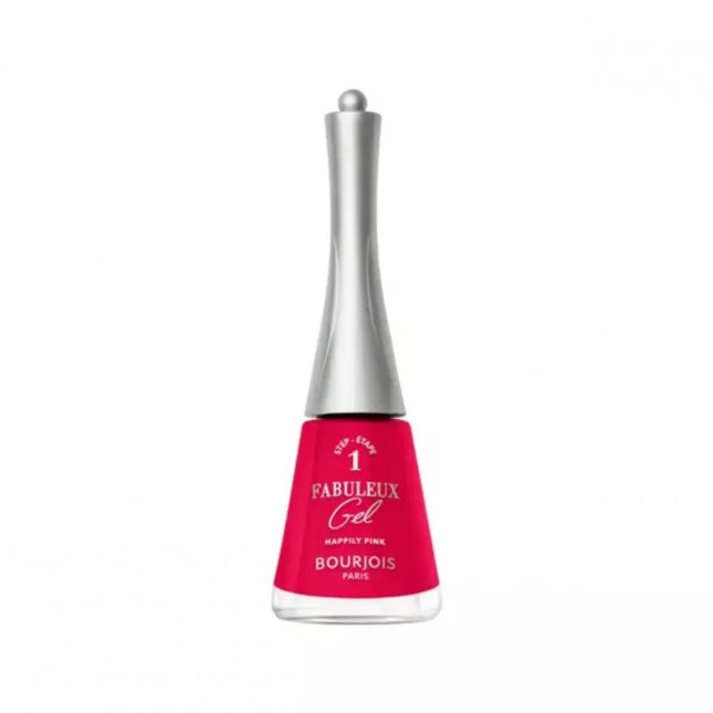 Bourjois Fabuleux – Gel Esmalte De Uñas 260-Happily Pink Unisex, 9 ml
