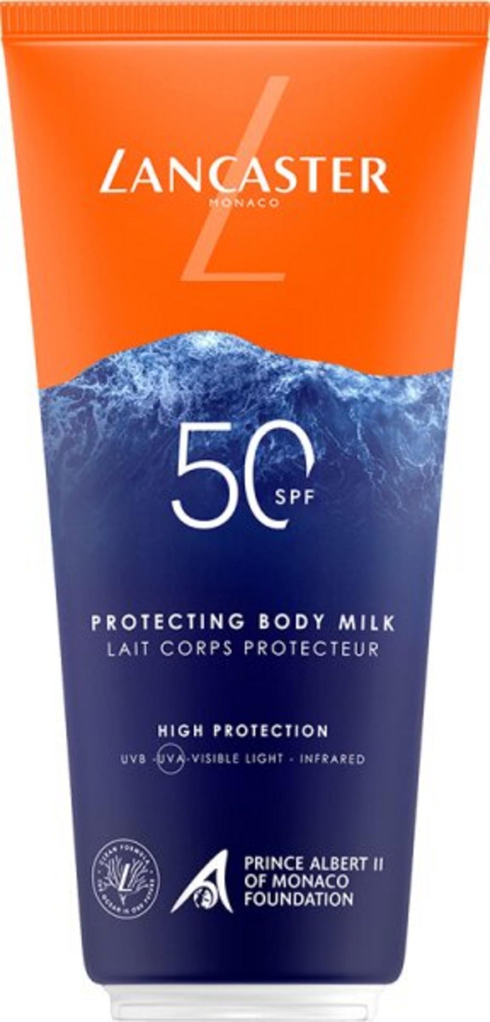Lancaster Sun Beauty Moisturizing – Sunscreen Milk for Women, Body, SPF 50, 200 ml