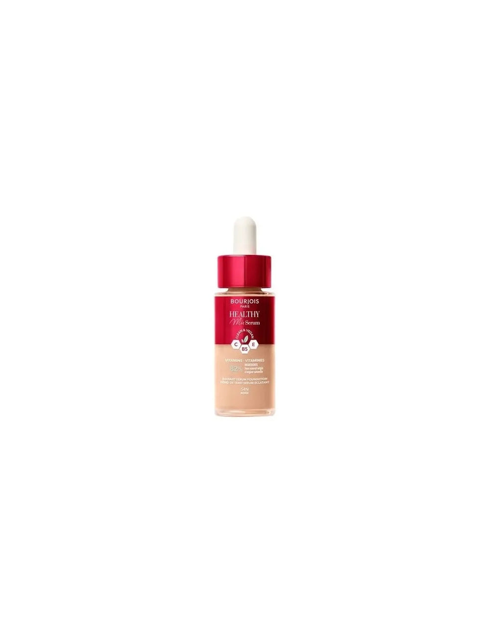 Bourjois Healthy Mix – Serum Foundation Base De Maquillaje 54n-Beige Unisex, 30 ml