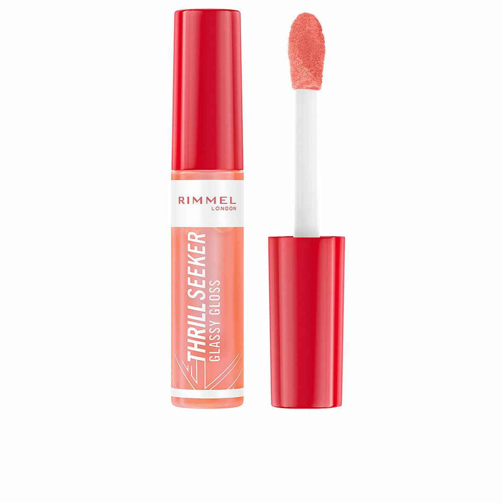 Rimmel London Thrill Seeker Brillo Labial 250-Peachy Vibes Unisex, 10 ml