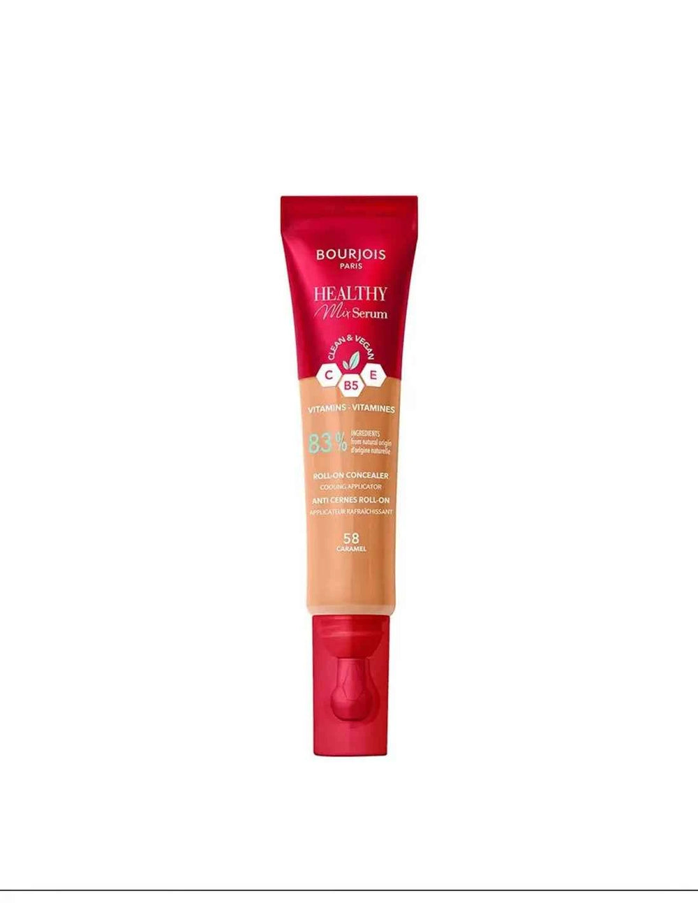 Bourjois Healthy Mix – Serum Corrector Líquido 58-Caramel Unisex, 11 ml