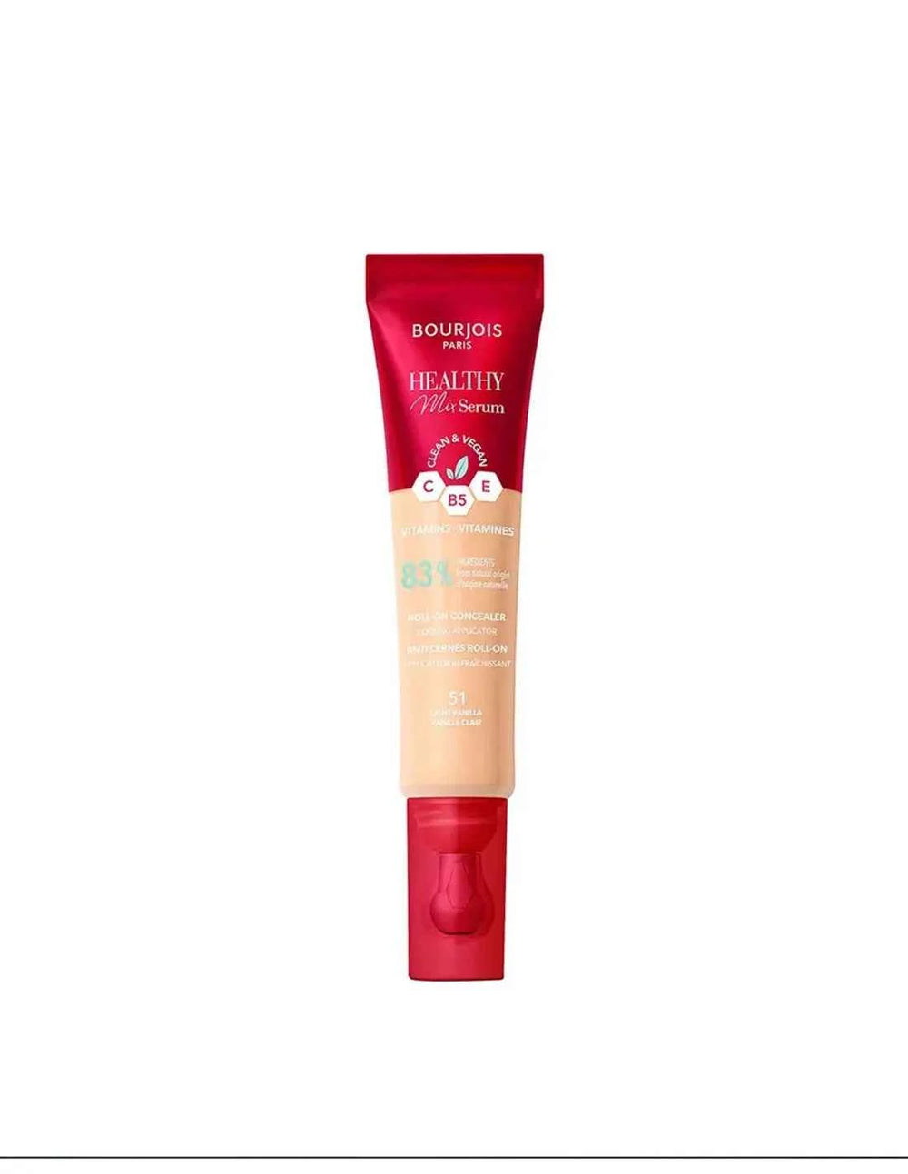 Bourjois Healthy Mix – Serum Corrector Líquido 51-Light Vanilla Unisex, 11 ml