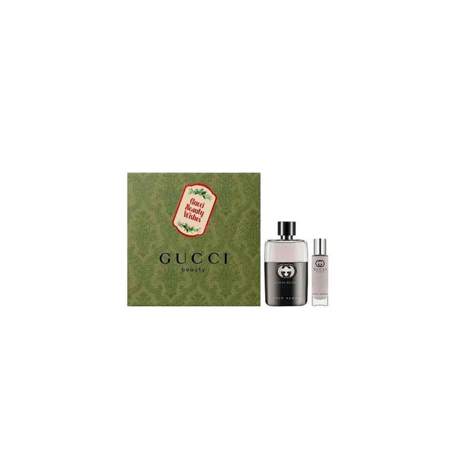 Set Gucci Guilty Homme – Eau de Toilette for Women 90 ml Desodorante Stick 75 g Gel, 75 ml