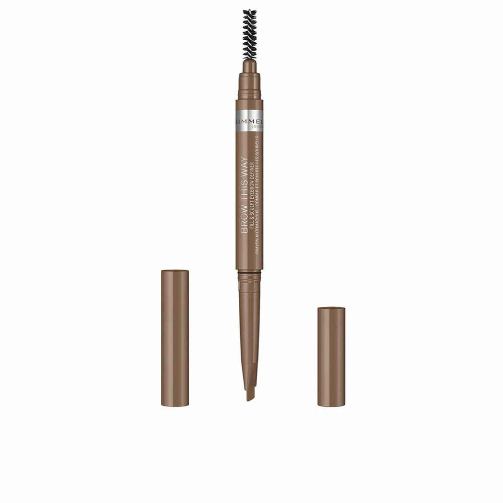 Rimmel London Brow This Way Lápiz De Cejas 01-Blonde Unisex, 0,25 g