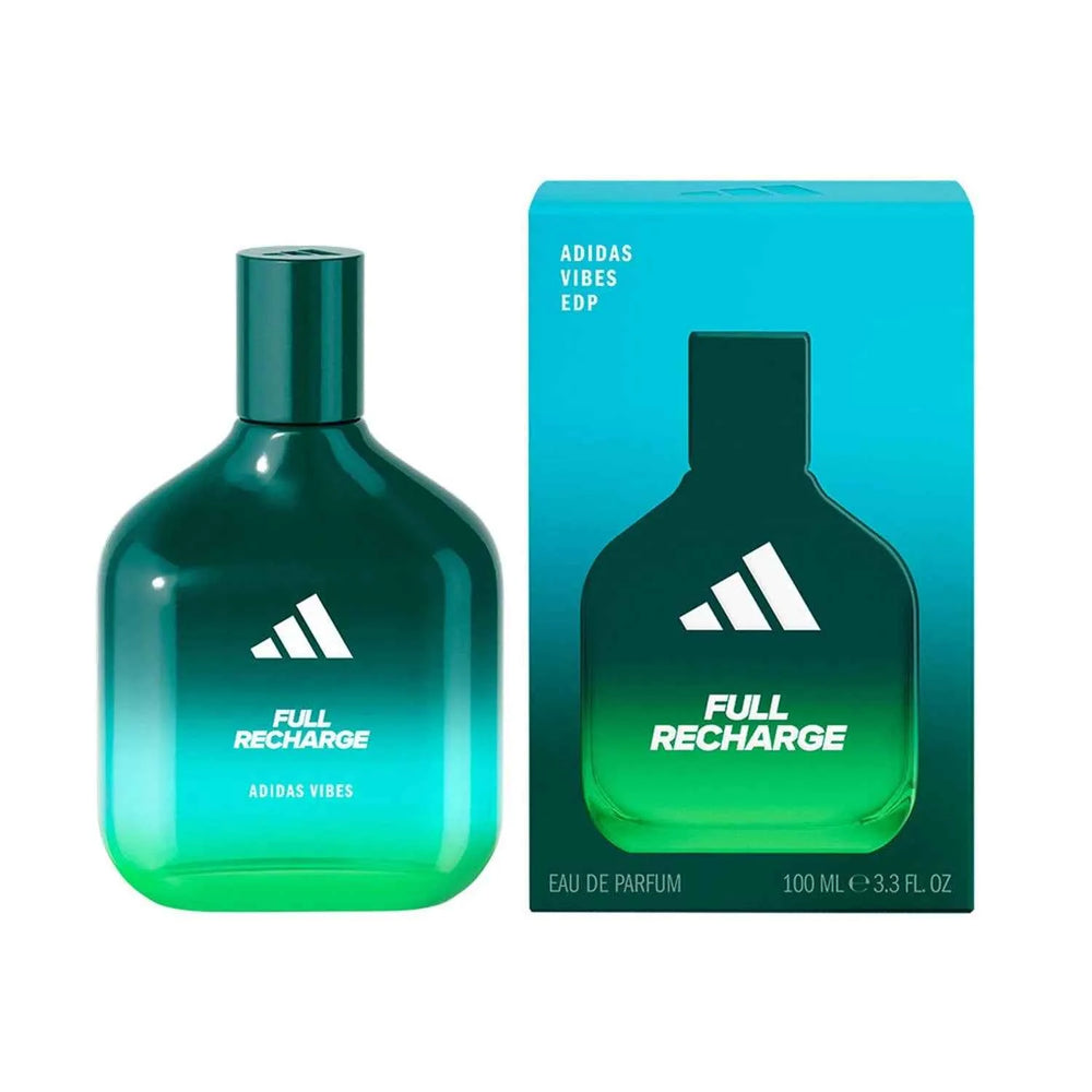 Adidas Full Recharge – Eau de Parfum for Women Spray, 100 ml