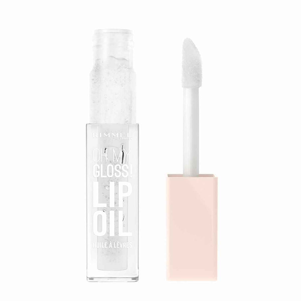Rimmel London Oh My Gloss! Brillo Labial 000-Clear Cloud Unisex, 6 ml