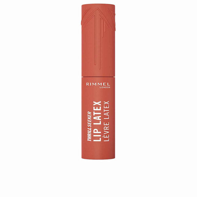 Rimmel London Thrill Seeker Lip Latex Brillo De Labios 200-So Peachy Unisex, 6 ml