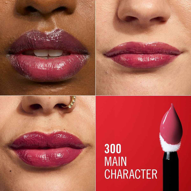 Rimmel London Thrill Seeker Lip Latex Brillo De Labios 300-Main Character Unisex, 6 ml