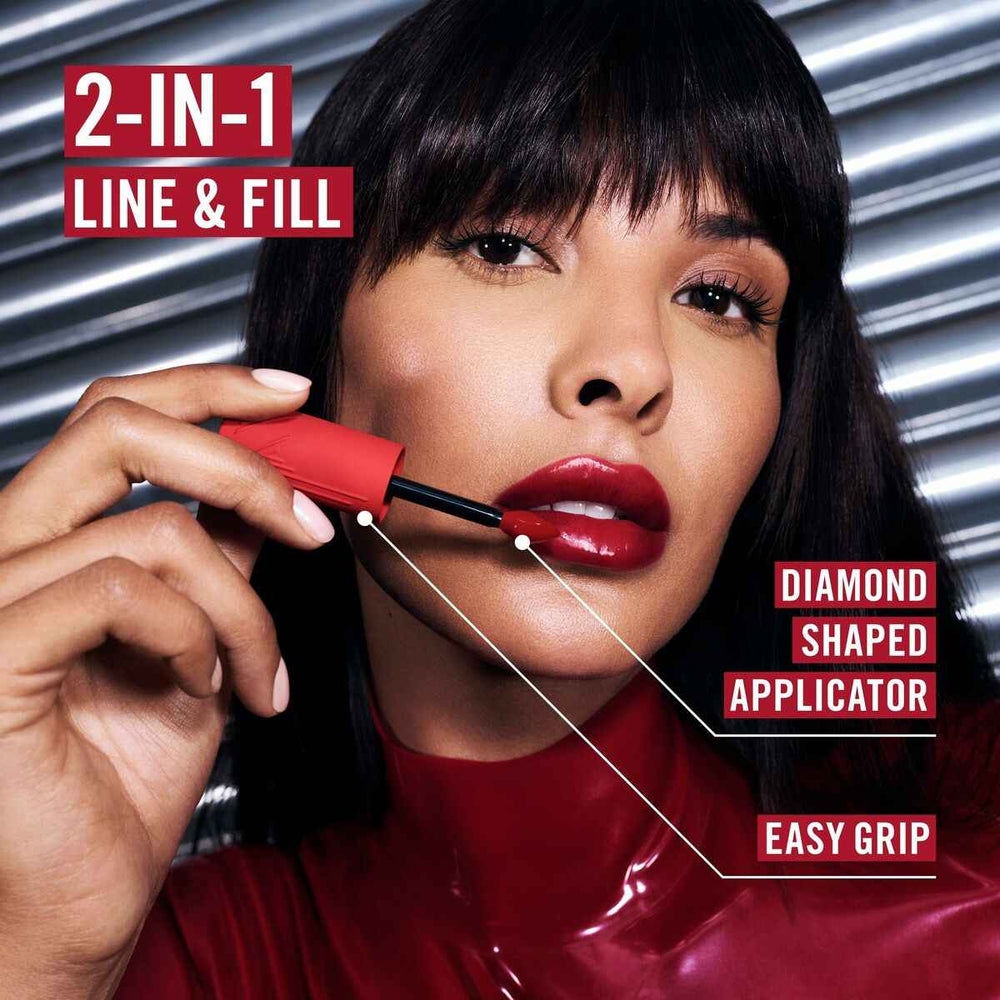 Rimmel London Thrill Seeker Lip Latex Brillo De Labios 300-Main Character Unisex, 6 ml